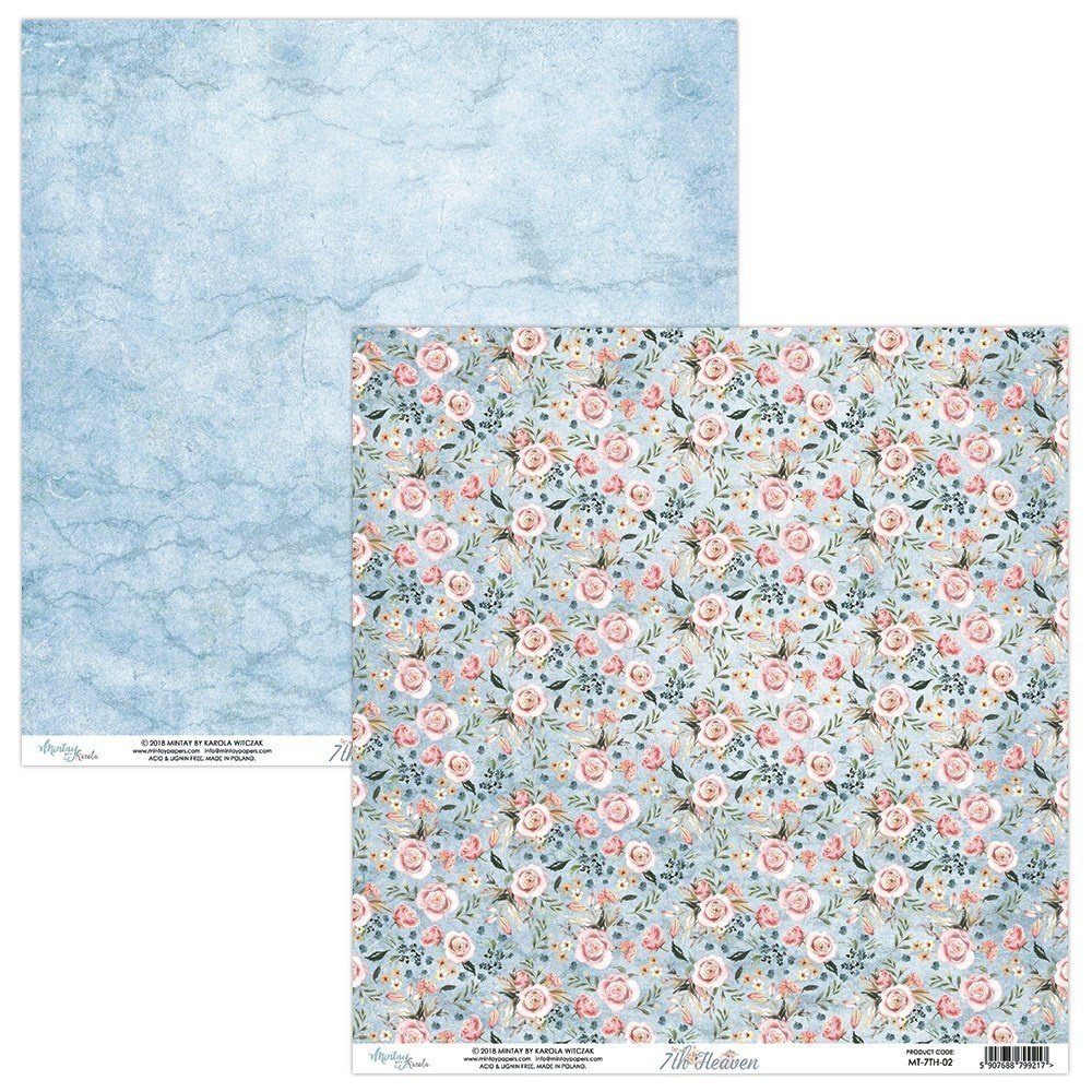 Mintay 7th Heaven 6x6 Inch Scrapbooking Paper Pad (MT-7TH-08) Mintay 7th Heaven 6x6 Inch Scrapbooking Paper Pad (MT-7TH-08)