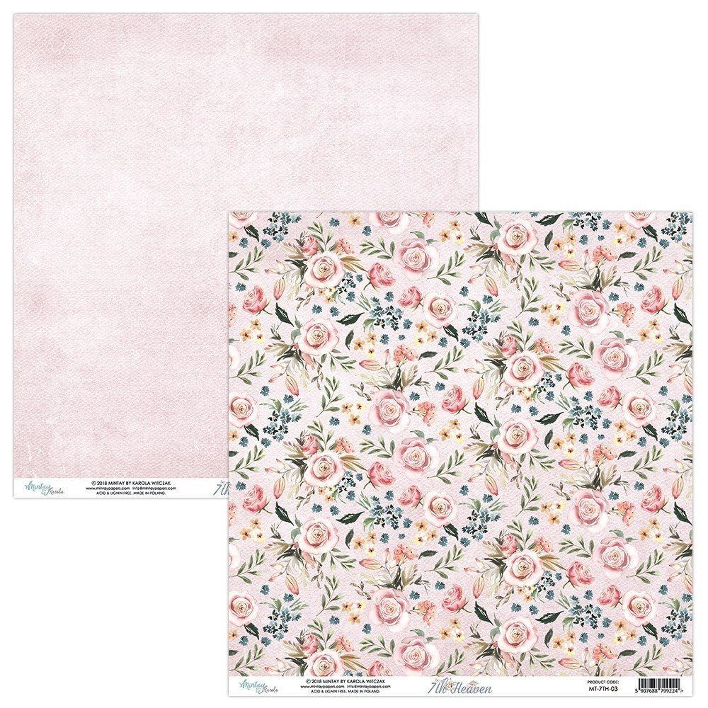 Mintay 7th Heaven 6x6 Inch Scrapbooking Paper Pad (MT-7TH-08) Mintay 7th Heaven 6x6 Inch Scrapbooking Paper Pad (MT-7TH-08)
