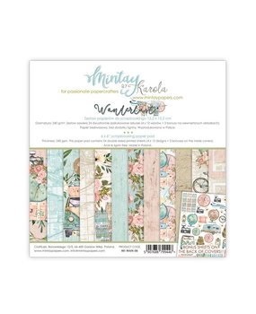 Mintay Wanderlust 6x6 Inch Scrapbooking Paper Pad (MT-WAN-08)