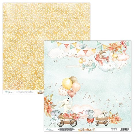 Mintay Kiddie 6x6 Inch Scrapbooking Paper Pad (MT-KID-08)