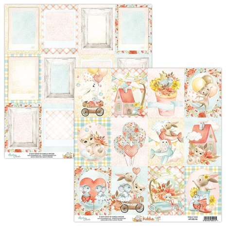 Mintay Kiddie 6x6 Inch Scrapbooking Paper Pad (MT-KID-08)