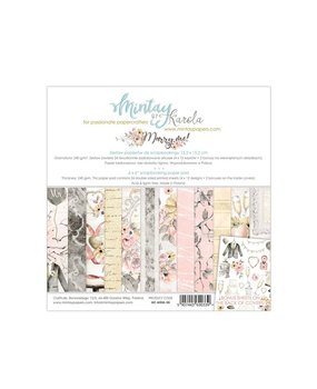 Mintay Marry Me 6x6 Inch Scrapbooking Paper Pad (MT-MRM-08) Mintay Marry Me 6x6 Inch Scrapbooking Paper Pad (MT-MRM-08)