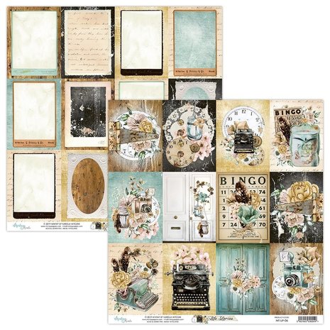 Mintay Life Stories 6x6 Inch Scrapbooking Paper Pad (MT-LIF-08) Mintay Life Stories 6x6 Inch Scrapbooking Paper Pad (MT-LIF-08)