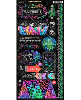 Graphic 45 Kaleidoscope Stickers (4501860)