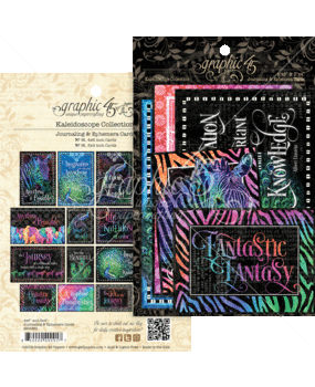 Graphic 45 Kaleidoscope Journaling & Ephemera Cards (4501861)