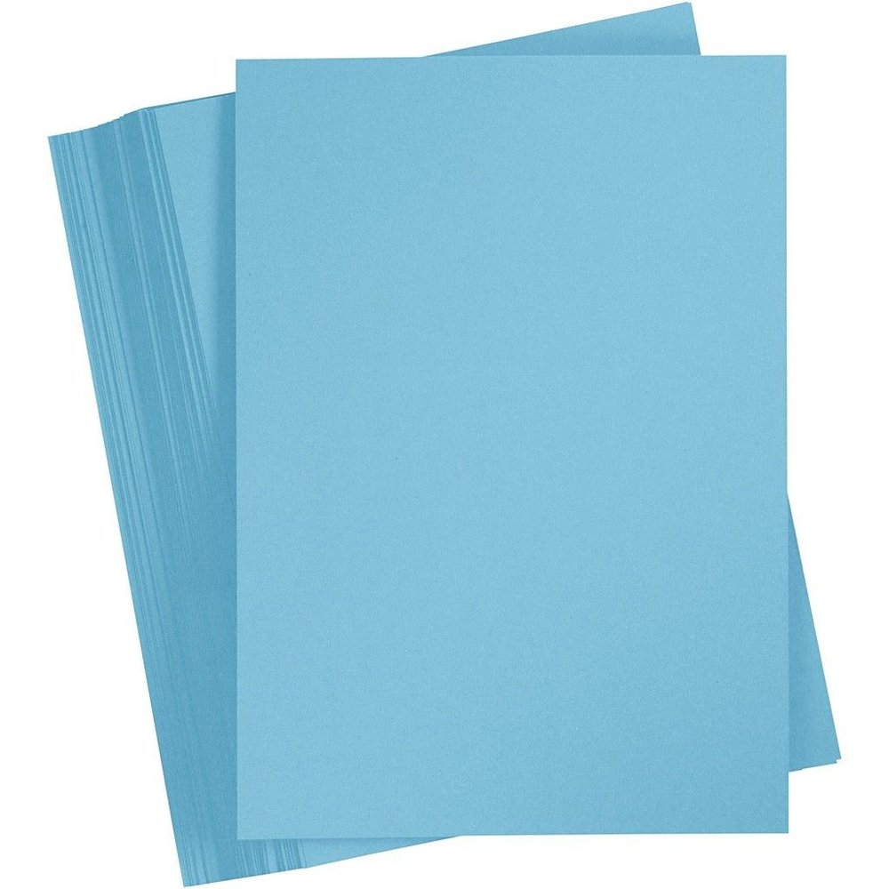 Paperpads.nl SELECT Basis Karton A4 Helderblauw (100 Vellen)