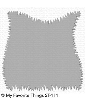 My Favorite Things Grassy Edges Stencil (ST-111)