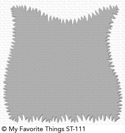 My Favorite Things Grassy Edges Stencil (ST-111) My Favorite Things Grassy Edges Stencil (ST-111)