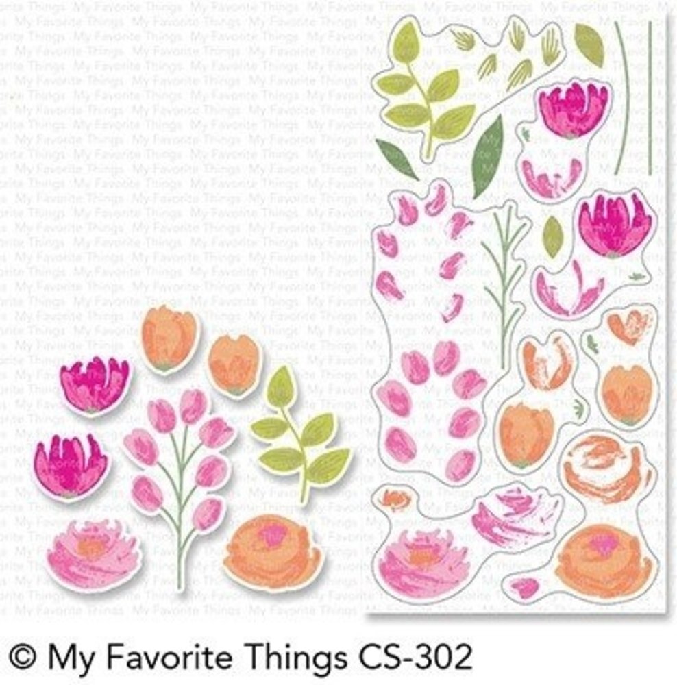 My Favorite Things Painted Prints Clear Stamps (CS-302) My Favorite Things Painted Prints Clear Stamps (CS-302)