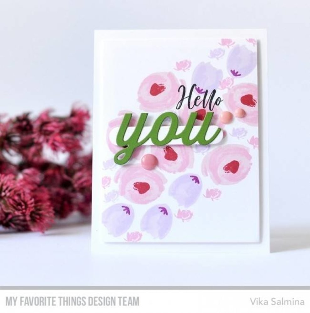 My Favorite Things Painted Prints Clear Stamps (CS-302) My Favorite Things Painted Prints Clear Stamps (CS-302)