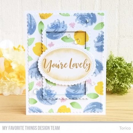 My Favorite Things Painted Prints Clear Stamps (CS-302) My Favorite Things Painted Prints Clear Stamps (CS-302)