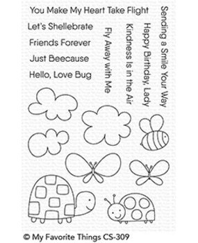 My Favorite Things Love Bugs Clear Stamps (CS-309) My Favorite Things Love Bugs Clear Stamps (CS-309)