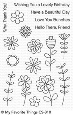 My Favorite Things Love Buds Clear Stamps (CS-310)