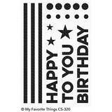 My Favorite Things Happy Birthday to You Clear Stamps (CS-320)