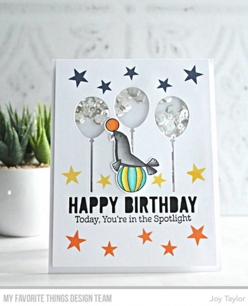 My Favorite Things Happy Birthday to You Clear Stamps (CS-320)