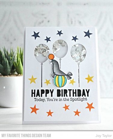 My Favorite Things Happy Birthday to You Clear Stamps (CS-320)