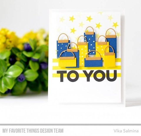 My Favorite Things Happy Birthday to You Clear Stamps (CS-320)