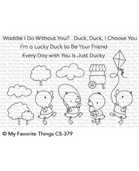 My Favorite Things Just Ducky Clear Stamps (CS-379) My Favorite Things Just Ducky Clear Stamps (CS-379)