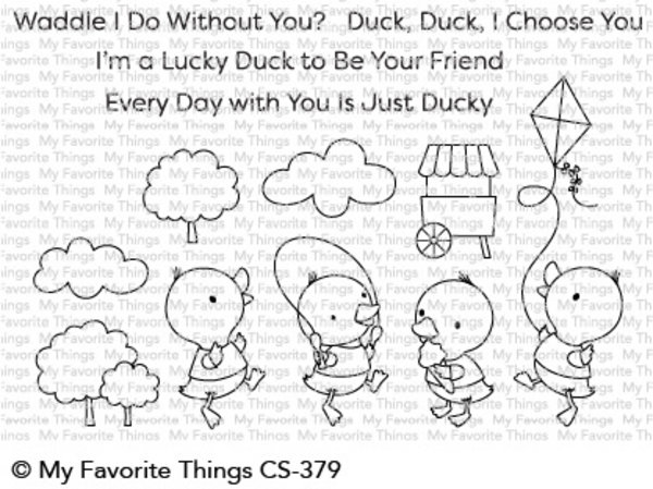 My Favorite Things Just Ducky Clear Stamps (CS-379) My Favorite Things Just Ducky Clear Stamps (CS-379)