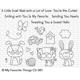 My Favorite Things Cute Critters Clear Stamps (CS-381)
