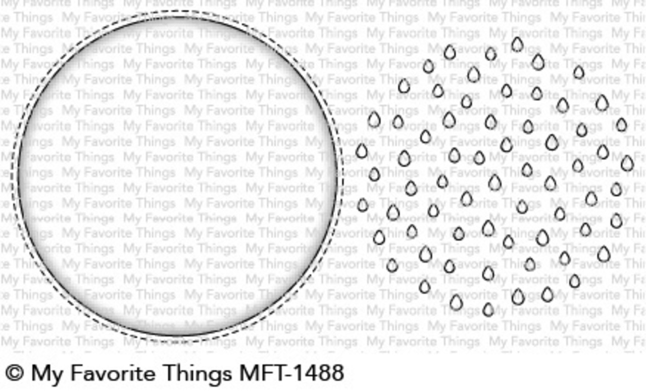 My Favorite Things Die-Namics Rainy Circle (MFT-1488) My Favorite Things Die-Namics Rainy Circle (MFT-1488)