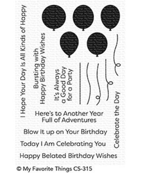 My Favorite Things Bundle of Balloons Clear Stamps (CS-315) My Favorite Things Bundle of Balloons Clear Stamps (CS-315)