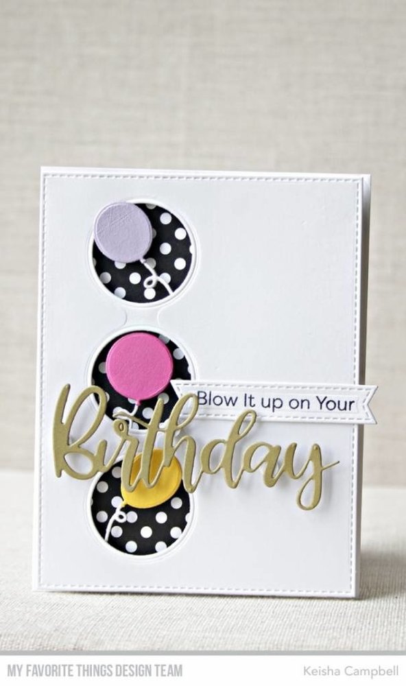 My Favorite Things Bundle of Balloons Clear Stamps (CS-315) My Favorite Things Bundle of Balloons Clear Stamps (CS-315)