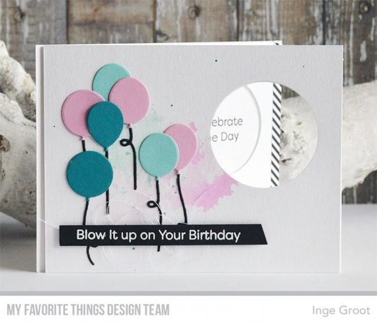 My Favorite Things Bundle of Balloons Clear Stamps (CS-315) My Favorite Things Bundle of Balloons Clear Stamps (CS-315)
