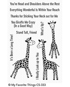 My Favorite Things Playful Giraffes Clear Stamps (CS-333)