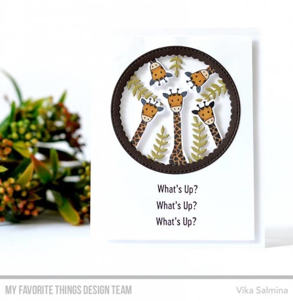 My Favorite Things Playful Giraffes Clear Stamps (CS-333)