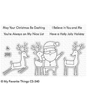 My Favorite Things Santa & Friends Clear Stamps (CS-340) My Favorite Things Santa & Friends Clear Stamps (CS-340)