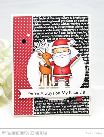 My Favorite Things Santa & Friends Clear Stamps (CS-340) My Favorite Things Santa & Friends Clear Stamps (CS-340)