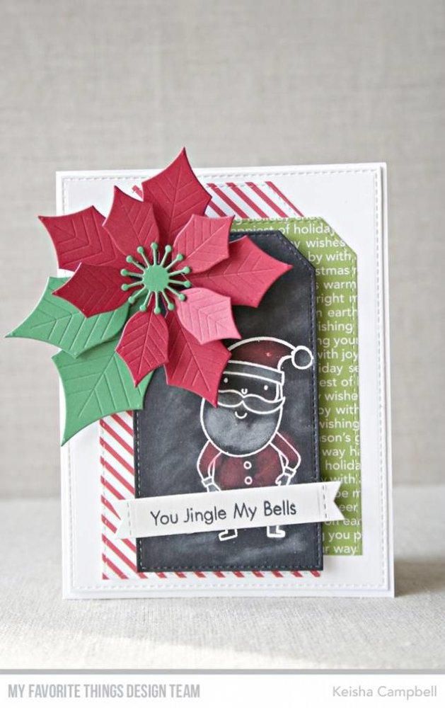 My Favorite Things Sassy Santa Clear Stamps (CS-341)