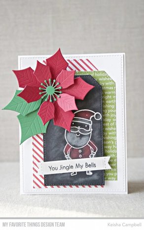 My Favorite Things Sassy Santa Clear Stamps (CS-341)