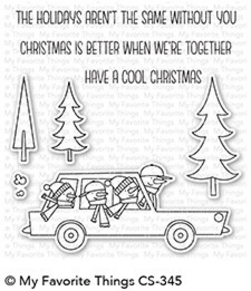 My Favorite Things Cool Christmas Clear Stamps (CS-345) My Favorite Things Cool Christmas Clear Stamps (CS-345)