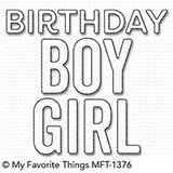 My Favorite Things Die-Namics Birthday Boy & Girl (MFT-1376)
