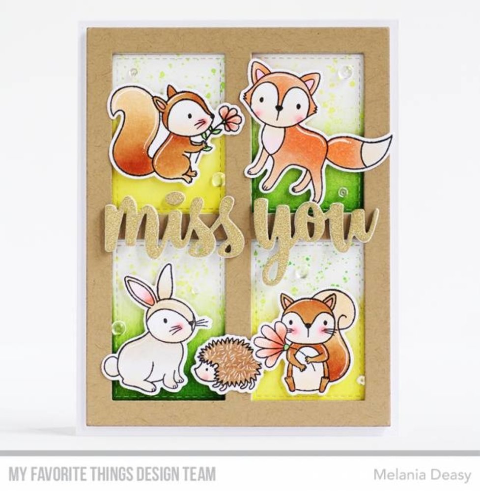 My Favorite Things Die-Namics Woodland Friends (MFT-1379) My Favorite Things Die-Namics Woodland Friends (MFT-1379)