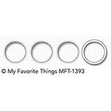 My Favorite Things Die-Namics Circle Trio Shaker Window & Frame (MFT-1393)