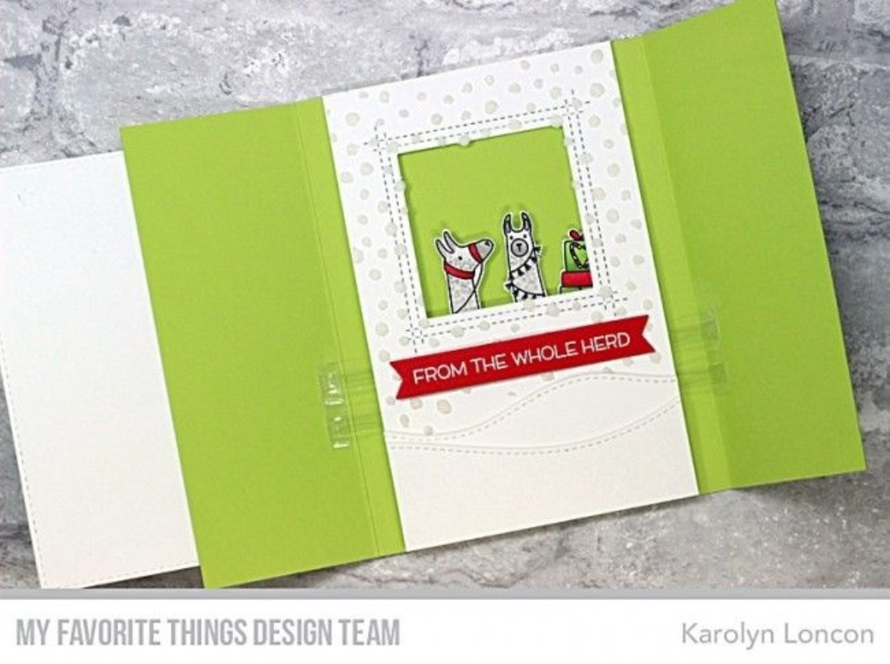 My Favorite Things Die-Namics Trifold Slider (MFT-1398) My Favorite Things Die-Namics Trifold Slider (MFT-1398)