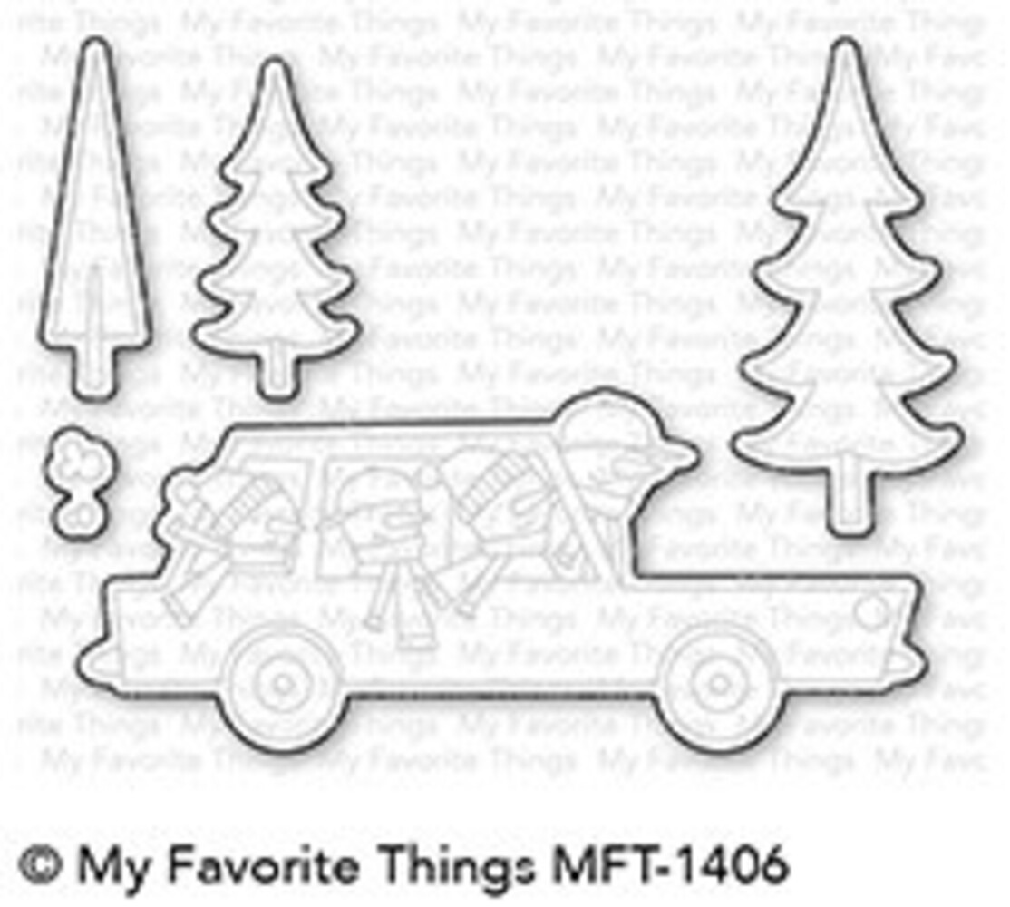 My Favorite Things Die-Namics Cool Christmas (MFT-1406) My Favorite Things Die-Namics Cool Christmas (MFT-1406)