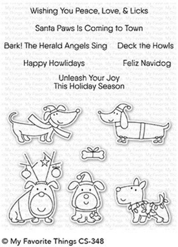 My Favorite Things Die-Namics Deck the Howls (MFT-1407) My Favorite Things Die-Namics Deck the Howls (MFT-1407)