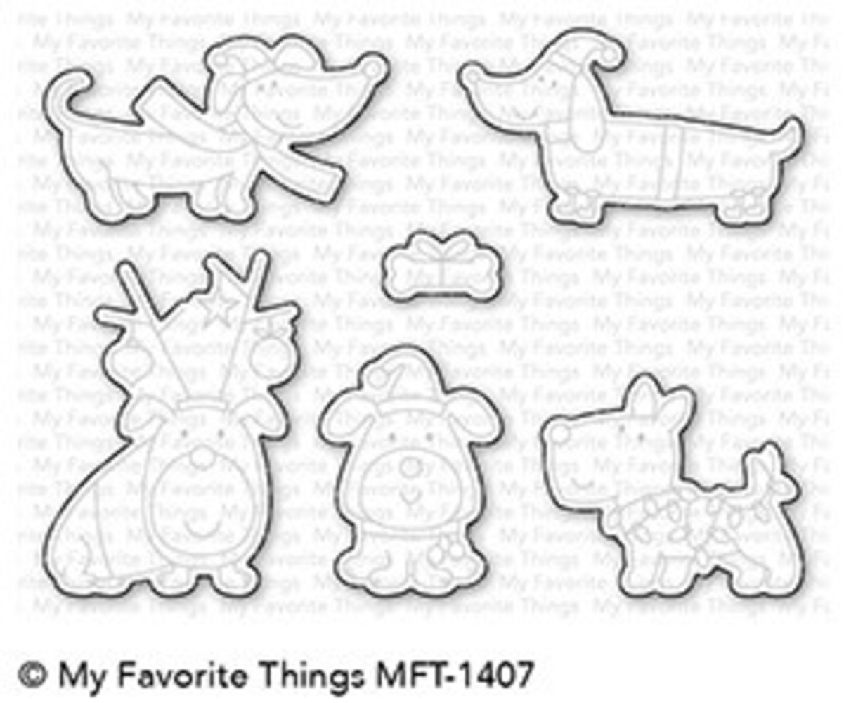 My Favorite Things Die-Namics Deck the Howls (MFT-1407) My Favorite Things Die-Namics Deck the Howls (MFT-1407)