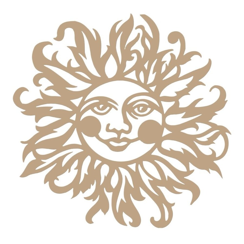 Spellbinders Sun Face Hot Foil Plate (GLP-110) Spellbinders Sun Face Hot Foil Plate (GLP-110)