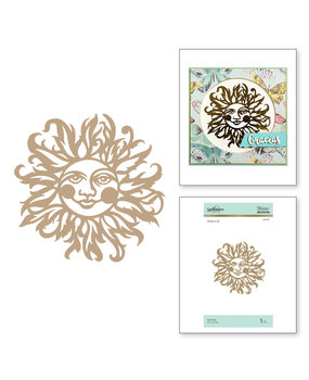 Spellbinders Sun Face Hot Foil Plate (GLP-110) Spellbinders Sun Face Hot Foil Plate (GLP-110)