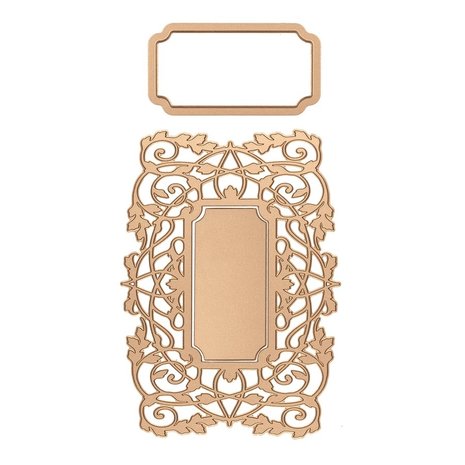 Spellbinders Vintage Frame (Gilded Vines) Hot Foil Plate (GLP-118) Spellbinders Vintage Frame (Gilded Vines) Hot Foil Plate (GLP-118)