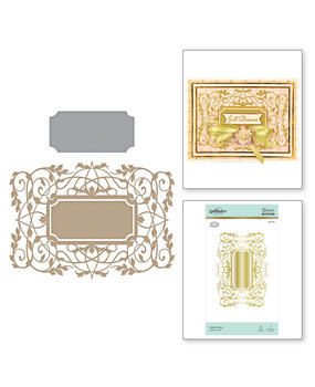 Spellbinders Vintage Frame (Gilded Vines) Hot Foil Plate (GLP-118) Spellbinders Vintage Frame (Gilded Vines) Hot Foil Plate (GLP-118)