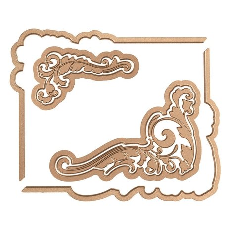 Spellbinders Gilded Leaves Shaped Panel Hot Foil Plate (GLP-119) Spellbinders Gilded Leaves Shaped Panel Hot Foil Plate (GLP-119)
