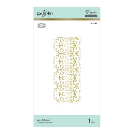 Spellbinders Frippery Hot Foil Plate (GLP-128) Spellbinders Frippery Hot Foil Plate (GLP-128)