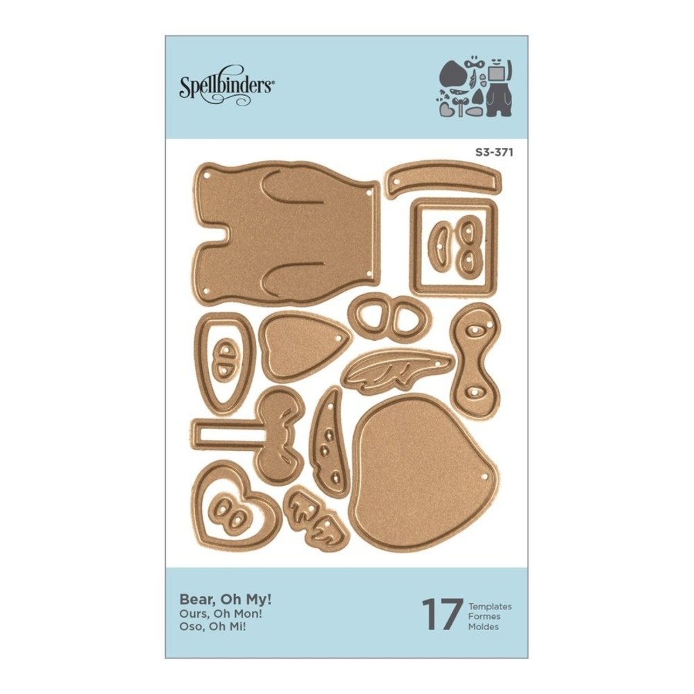 Spellbinders Snijmal Bear, Oh My! (S3-371) Spellbinders Snijmal Bear, Oh My! (S3-371)