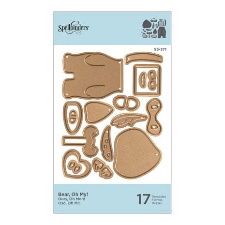 Spellbinders Snijmal Bear, Oh My! (S3-371) Spellbinders Snijmal Bear, Oh My! (S3-371)